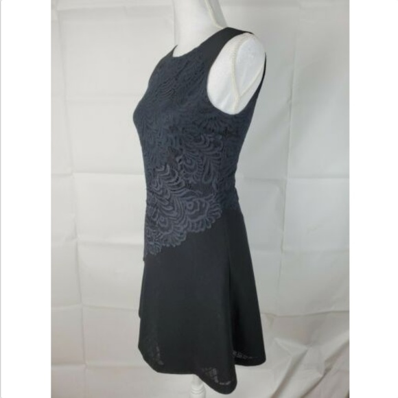 Sandro Paris Size 1 Small Black Mini Sheath Dress - Picture 3 of 6